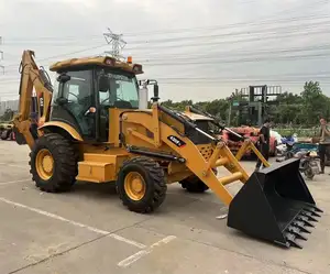 99% NUEVO Cat 420F H Cargador usado Excavadora de ruedas de segunda mano Excavadora 416E CAT420F Caterpillar 4*4 retroexcavadora