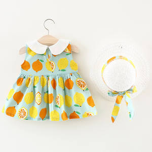 Robe moulante sans manches Esmara Summer Lemon de Chine, robes de soirée pour femmes avec chapeaux, vente en gros - Product Image 3