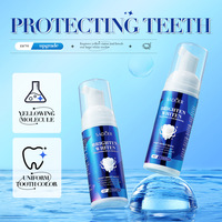 Espuma Limpiadora Blanqueadora de Dientes SADOER, Pasta Dental en Espuma para Eliminar Manchas Amarillas, Limpieza Profunda, Aliento Fresco y Color Dental Uniforme