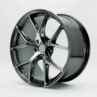 Jantes forgées JWYC 18 19 20 21 22 pouces 5x120 en alliage d'aluminium 6061-T6 polies, jantes personnalisées légères adaptées aux CTS-V BMW