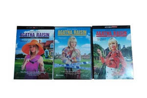 Collection de films dvd films séries tv série dvd complète Agatha <span class=keywords><strong>Raisin</strong></span> Season1-3 9DVD Duplication de disque Usine d'impression - Product Image 2