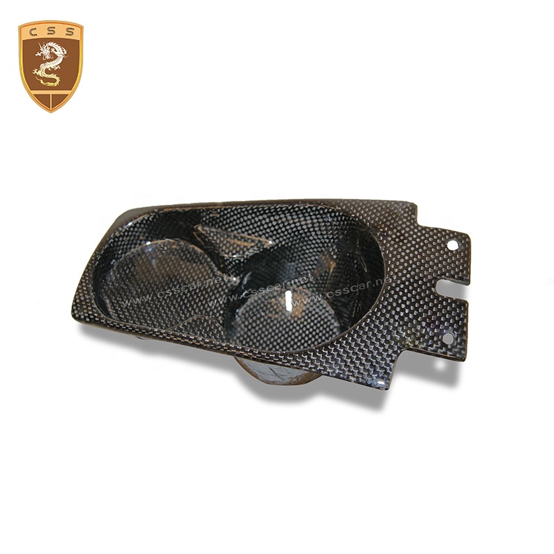Лидер продаж сухой углерода волокно автомобильный держатель чашки внутренняя отделка для Ferrari 458