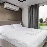 40 pies a prueba de agua marco de acero casa móvil portátil pequeño edificio de oficinas contenedor SPC suelo PU aislante rápido Villa apartamento