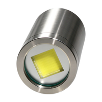 Luz de relleno LED ajustable IP68 para aguas profundas, 10W-100W, lámpara de iluminación auxiliar subacuática para ROV, inspección de tuberías y acuicultura