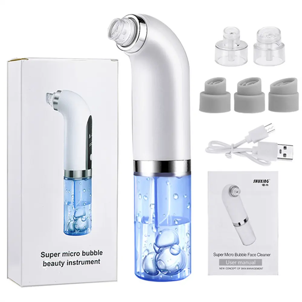 Skin Pore Suction Cleaner Facial Beauty Machines Face Pore Acne Removal Blackhead Remover Vacuum