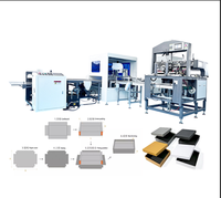 Machine automatique de positionnement visuel pour la fabrication de boîtiers et de couvertures intérieures, machine de fabrication de livres à couverture rabattable