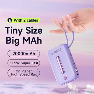 3C nhận dạng mới phát hành 2025 Mini ngân hàng điện cho điện thoại 22.5W sạc nhanh công suất lớn 20000mAh ngân hàng điện - Product Image 2