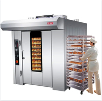 Four de Boulangerie Conventionnel à Convection Rotatif pour la Cuisson, Nouveau Produit, Four Professionnel OEM, Fournisseur Or, Prix Bas, Modèles 16/18 T-Ventilateurs