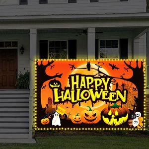 Promotional Cute Happy Halloween Theme Living Room Bedroom Wall Art Decor Banner <b>Flags</b> - Product Image 4