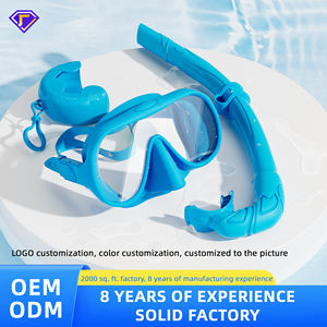 Juego de equipo de <span class=keywords><strong>buceo</strong></span> con esnórquel y aletas de <span class=keywords><strong>gafas</strong></span> para <span class=keywords><strong>buceo</strong></span> gratuito y esnórquel en aguas profundas - Product Image 3