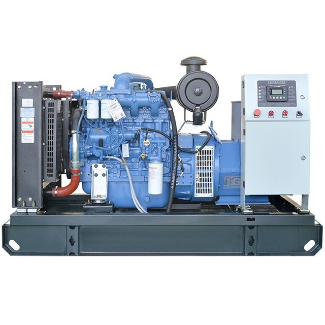 Factory Price 40 60 70 80 90 100 120 130 140 150 160 KW/KVA Genset Silent Open Diesel Generator Set Water Cooling System 1800