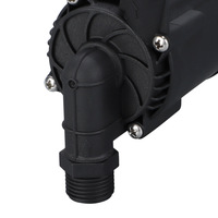Mini pompe submersible silencieuse 12V 24V DC pour distribution de liquides, jet rotatif, distribution de ciment, eaux usées GPL