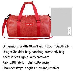 Vente en gros d'usine <span class=keywords><strong>Sac</strong></span> de voyage léger en PU Sangle réglable <span class=keywords><strong>Sac</strong></span> <span class=keywords><strong>à</strong></span> <span class=keywords><strong>main</strong></span> de sport étanche <span class=keywords><strong>Sac</strong></span> de transport pour bagages <span class=keywords><strong>à</strong></span> bandoulière - Product Image 2