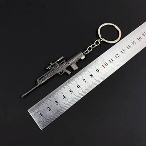 Mini-pistolet jouet en alliage, modèle de pendentif pour sac à dos ou porte-clés, accessoire de jeu - Product Image 6