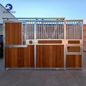 Establos Permanentes <span class=keywords><strong>de</strong></span> Lujo para <span class=keywords><strong>Caballos</strong></span>, Establos Exteriores <span class=keywords><strong>de</strong></span> Estilo Europeo, Refugio para <span class=keywords><strong>Caballos</strong></span>, Establos para Granjas Ecuestres con Techo - Product Image 6