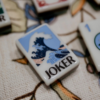 Nouvel ensemble de Mahjong américain en acrylique vert 2026 pour adultes, idéal pour les jeux de casino