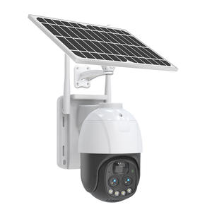 IP66 HD IP <span class=keywords><strong>CCTV</strong></span> 360 ağ De gözetim Sans Fil otomatik izleme düşük güç 10X ZOOM açık Eseecloud 4G çift PTZ güneş kamera - Product Image 1
