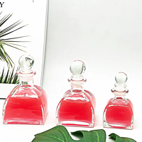 Nouvelle bouteille en verre vide de 150 ml pour diffuseur de parfum à bâtonnets, style moderne et parfumé