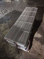 Grille de piscine en acier inoxydable 316L de haute qualité, système de drainage linéaire, grille antidérapante amovible