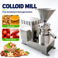 Machine professionnelle de fabrication de pâte de sésame, moulin colloïdal, système de traitement par broyage humide pour arachides et tahini