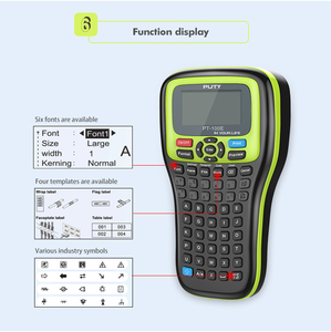 6Mm-12Mm PT-100E Điện Truyền Nhiệt Nhãn Maker Xách Tay <span class=keywords><strong>Mini</strong></span> Cầm Tay Truyền Nhiệt Máy In Nhãn - Product Image 3