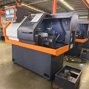 Küçük düz yatak Mini torna ve kesme CK6130 Mini Torno Cnc torna makinesi 4-pozisyon elektrikli alet pil paketi dinlenme manuel punta - Product Image 3