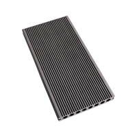 Plancher de terrasse en composite bois WPC résistant aux intempéries pour place publique, entretien réduit, pas de peinture requise, pour patio extérieur