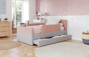 Cama Infantil con Barandilla de Diseño Moderno NOVA con Cajones de Almacenamiento, Cama Nido para Niños que se Convierte en Sofá Cama - Product Image 5