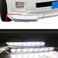 Für Toyota Land Cruiser FJ200 LC200 2012-2015 Add-On-Lauflicht-Kit mit Front stoßstange LED Driving Daytime Lights 2St