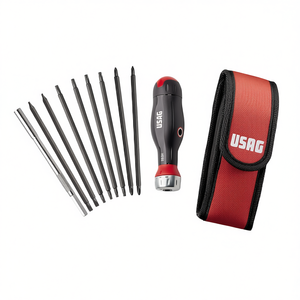 Usag <b>Screwdriver</b> <b>Set</b> 10 Piece With <b>Bits</b> And Case For Precision Repair - Product Image 2
