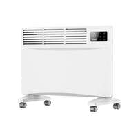 Calentador de Convección con Ruedas y Protección de Seguridad, Calentador para Dormitorio y Sala de Estar con Pantalla Digital, Eficiente Energéticamente y Protección Contra Sobrecalentamiento
