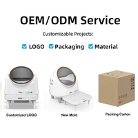 Novedad 2026: Arenero Automático para Gatos con Capacidad de 80L, Limpieza Automática, Nivelación de Arena y Función de Vaciado