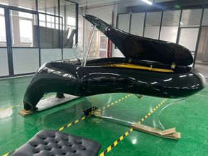 Pianoforte a Coda Elegante Nero Personalizzato per <span class=keywords><strong>Auto</strong></span>, Produzione su Misura - Product Image 3