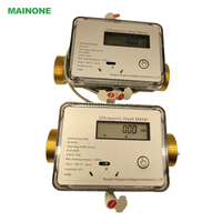 Compteur de chaleur ultrasonique haute précision (Classe 2) avec taille DN15-DN40, batterie au lithium 3,6 V et prise en charge de 24 V CC, certifié CE