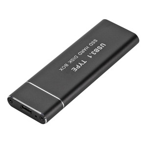 USB3.1タイプUSBC TO M.2NGFFSSDケースM.2SSD TO USB Moveハードディスクカートリッジ - Product Image 1