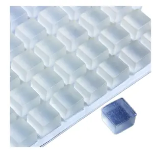 Pies de goma autoadhesivos transparentes trapezoides no estándar, almohadillas de silicona para esquinas, amortiguadores de sonido, pies de silicona