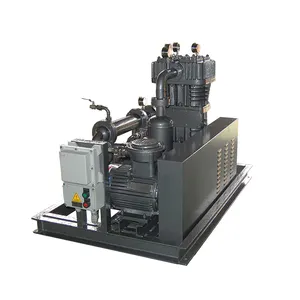 高効率オイルフリー250バー産業用コンプレッサー自動化ピストンレシプロN2窒素空気圧縮機