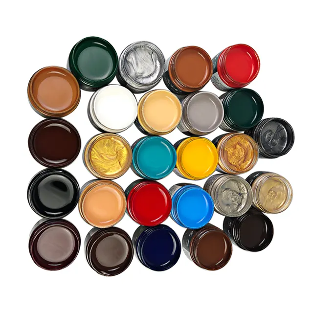 Leather repair kit is used for dyeing and color modification of sofa, car seat leather