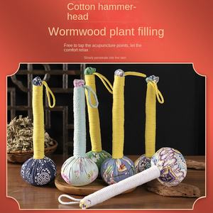 Aixiaoyaoメリディアン多機能ヨモギ健康ハンマーマニュアル中国医学バックノック人工物首頸部パッチ - Product Image 5