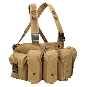 Chaleco Táctico Molle de Camuflaje Selva TV04 para Cosplay CS y Camping, Chaleco Táctico Molle con Múltiples Bolsillos y Herramientas de Cintura - Product Image 2