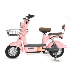 Scooter Eléctrico Lucky Wholesale de 350W, 14 Pulgadas, Urbano, para Adultos, DN-ECY20096-moka, Color Rosa Lucky, Venta al Por Mayor - Product Image 2
