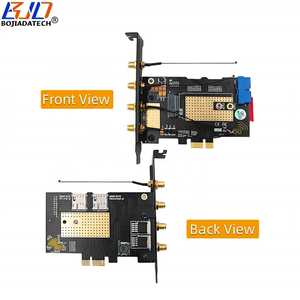Adattatore Wireless PCI Express 1X PCI-E X1 a NGFF M.2 B-key con Supporto per 2 Schede NANO <span class=keywords><strong>SIM</strong></span> e 4 Antenne per Modem Modulo WWAN 5G 4G Lte - Product Image 3