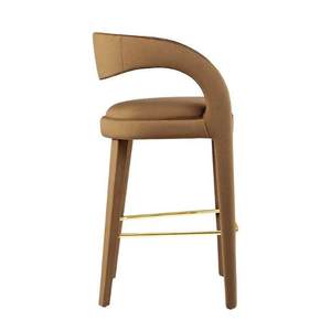 Silla de Bar Moderna Nicola de Tela Abierta, Taburete de Bar Ajustable para Interiores y Exteriores, Hogar, Restaurante, Comedor BC-021 - Product Image 6