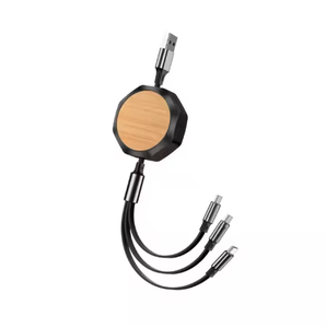 Thân Thiện Với Môi 1.2M Có Thể Thu Vào Nhanh Chóng USB Sạc Cáp <span class=keywords><strong>3</strong></span> 1 TPE Áo Khoác Micro USB <span class=keywords><strong>Iphone</strong></span> Kết Nối Cho IOS Nhiều Sạc Dây - Product Image 1