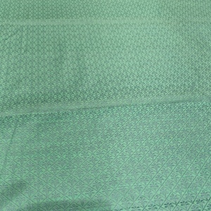 Sea <b>Green</b> Woven Poly Raw <b>Silk</b> Fabric Breathable Quick-Dry Lightweight Elegant Shimmer Finish Material Tailoring Home Textile - Product Image 5