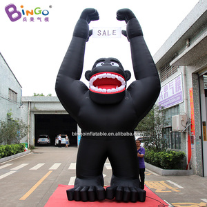 Ballon <span class=keywords><strong>gonflable</strong></span> géant personnalisé King Kong en tissu Oxford, modèle animal, mascotte <span class=keywords><strong>gonflable</strong></span> géante, costume de dessin animé, publicité, gorille <span class=keywords><strong>gonflable</strong></span> - Product Image 2