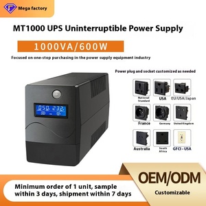 Fuente de alimentación ininterrumpida inteligente personalizada 500Va-2000Va (UPS) Batería de respaldo de larga duración para máquina de oficina de servidor - Product Image 5