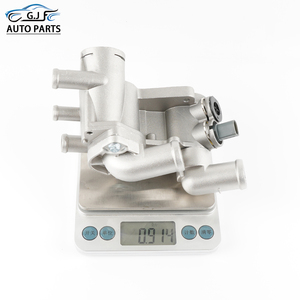 032121111BG Coque <span class=keywords><strong>de</strong></span> thermostat en aluminium pour <span class=keywords><strong>VW</strong></span> Beetle Bora Golf A2 Fabia Polo 1.4, coque <span class=keywords><strong>de</strong></span> <span class=keywords><strong>liquide</strong></span> <span class=keywords><strong>de</strong></span> <span class=keywords><strong>refroidissement</strong></span> - Product Image 5