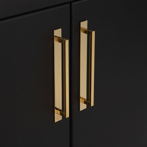 Tirador de metal para gabinetes domésticos, fabricado con materiales de primera calidad que ofrecen un rendimiento duradero para el uso diario en muebles. - Product Image 1