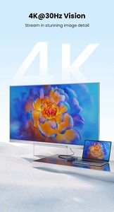 USB-C <strong>Hub</strong> 10-in-1 Docking Station with for 2.1 USB3.0*3 SD/MicroSD Ethernet RJ45 VGA Audio 3.5mm-in Stock - Product Image 5